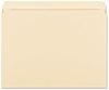 A Picture of product SMD-10300 Smead™ Manila File Folders Straight Tabs, Letter Size, 0.75" Expansion, 100/Box