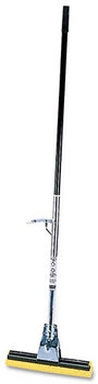 Rubbermaid® Commercial Steel Sponge Mop,  Bronze Handle w/12" Wide Yellow Sponge