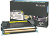 A Picture of product LEX-C736H1YG Lexmark™ C736H1CG, C736H1KG, C736H1MG, C736H1YG Toner,  10000 Page-Yield, Yellow