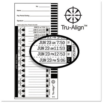 Lathem® Time Time Cards,
