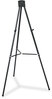 A Picture of product QRT-56E Quartet® Heavy-Duty Telescoping Aluminum Tripod Easel,  38" to 66" High, Aluminum, Black