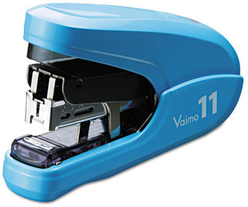Max® Vaimo Stapler, 35-Sheet Capacity, Blue
