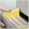 A Picture of product SMD-11641 Smead™ Reinforced Top Tab Colored File Folders 1/3-Cut Tabs: Assorted, Letter Size, 0.75" Expansion, Colors, 12/Pack