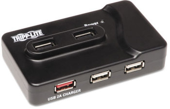 Tripp Lite 6-Port USB 3.0 SuperSpeed Charging Hub, Black