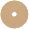 A Picture of product MMM-05607 3M Ultra High-Speed Burnishing Floor Pads 3400,  21-Inch, Tan