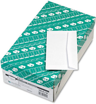 Quality Park™ Business Envelope,  Contemporary, #6 3/4, White, 500/Box
