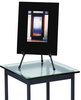 A Picture of product QRT-28E Quartet® Instant Easel,  14" High, Steel, Black