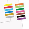 A Picture of product RTG-20202 Redi-Tag® Removable/Reusable Small Rectangular Page Flags,  13 Assorted Colors, 240 Flags/Pack
