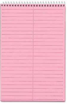 TOPS™ Prism™ Steno Books,  Gregg, 6 x 9, Pink, 80 Sheets, 4 Pads/Pack