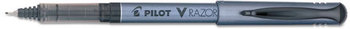 Pilot® V Razor Point® Liquid Ink Marker Pen,  Black Ink, .5mm, Dozen