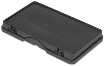 Rubbermaid® Commercial Storage/Trash Compartment Cover,  Plastic, Black