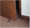 A Picture of product MAS-00920 Master Caster® Big Foot® Doorstop,  No Slip Rubber Wedge, 2 1/4w x 4 3/4d x 1 1/4h, Brown