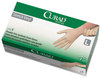 A Picture of product MII-6CUR9226 Curad® Powder-Free Stretch-Vinyl Exam Gloves. Size Large. Cream. 150/box.