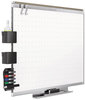 A Picture of product QRT-TE544AP2 Quartet® Prestige 2 Connects™ Total Erase® Whiteboard,  48 x 36, Aluminum Frame