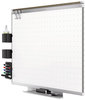 A Picture of product QRT-TE544AP2 Quartet® Prestige 2 Connects™ Total Erase® Whiteboard,  48 x 36, Aluminum Frame