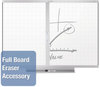 A Picture of product QRT-TE544AP2 Quartet® Prestige 2 Connects™ Total Erase® Whiteboard,  48 x 36, Aluminum Frame
