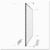 A Picture of product QRT-TE544AP2 Quartet® Prestige 2 Connects™ Total Erase® Whiteboard,  48 x 36, Aluminum Frame