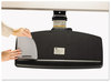 A Picture of product MMM-AKT90LE 3M Easy Adjust Keyboard Tray with Standard Platform,  Standard Platform, 23" Track, Black