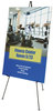 A Picture of product QRT-29E Quartet® Instant Easel,  62-3/8" Maximum Height, Steel, Black