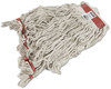 A Picture of product RCP-C113WHI Rubbermaid® Commercial Swinger Loop® Wet Mop Heads,  Cotton/Synthetic, White, Large, 6/Carton