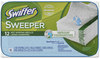 A Picture of product 973-647 Swiffer® Wet Refill Cloths,  Open Window Fresh, Cloth, White, 8 x 10, 12/Tub  12 Tubs/Case