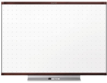 Quartet® Prestige 2 Connects™ Total Erase® Whiteboard, 72 x 48, Mahogany Color Frame