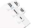 A Picture of product RTG-33117 Redi-Tag® Laser and Inkjet Printable Index Tabs,  1 1/8 Inch, White, 100/Pack