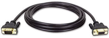 Tripp Lite VGA Monitor Extension Cable,  10 ft, Black