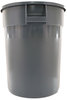 A Picture of product RCP-263200GY Rubbermaid® Commercial Round Brute® Container. 32 gal. Gray.