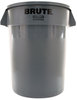 A Picture of product RCP-263200GY Rubbermaid® Commercial Round Brute® Container. 32 gal. Gray.