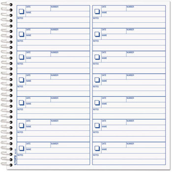 TOPS™ Voice Mail Message Book,  8 1/2 X 8-1/4, 1,400-Message Book
