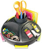 A Picture of product MMM-C91 3M Rotary Desk Organizer,  Plastic, Rotary, 10" diameter x 7h , Black