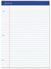 A Picture of product TOP-20244 Ampad® Double Sheet Pads,  Legal/Wide, 8 1/2 x 11 3/4, White, 100 Sheets