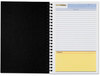 A Picture of product MEA-06096 Cambridge® Wirebound Guided Business Notebook,  QuickNotes, 5 x 8, White, 80 Sheets