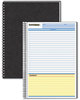 A Picture of product MEA-06096 Cambridge® Wirebound Guided Business Notebook,  QuickNotes, 5 x 8, White, 80 Sheets