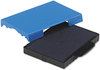 A Picture of product USS-P5470BL Identity Group Replacement Ink Pad for Trodat® Self-Inking Custom Dater,  1 5/8 x 2 1/2, Blue