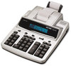 A Picture of product VCT-12403A Victor® 1240-3A Commercial Printing Calculator with Built-in Antimicrobial Protection,  Black/Red Print, 4.5 Lines/Sec