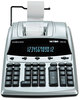 A Picture of product VCT-12403A Victor® 1240-3A Commercial Printing Calculator with Built-in Antimicrobial Protection,  Black/Red Print, 4.5 Lines/Sec