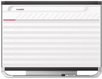 Quartet® Prestige 2 Connects™ Magnetic Total Erase® Project Planner,  36 x 24, Graphite Frame