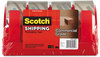 A Picture of product MMM-375012DP3 Scotch® 3750 Commercial Grade Packaging Tape with DP300 Dispenser, 3" Core, 1.88" x 54.6 yds, Clear, 12/Pack