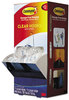 A Picture of product MMM-17091CLRCABP Command™ Clear Hooks and Strips Medium, Plastic, 2 lb Capacity, 50 with Adhesive Strips/Carton
