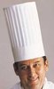 A Picture of product 197-104 Chef Hat. 10" tall. White. 12/box.