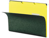 A Picture of product SMD-10271 Smead™ Interior File Folders 1/3-Cut Tabs: Assorted, Letter Size, 0.75" Expansion, Yellow, 100/Box