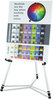 A Picture of product QRT-55E Quartet® Heavy-Duty Telescoping Aluminum Tripod Easel,  38" to 66" High, Aluminum, Silver