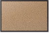 A Picture of product QRT-2304B Quartet® Cork Bulletin Board with Black Aluminum Frame,  48x36, Black Aluminum Frame