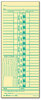 A Picture of product TOP-1260 TOPS™ Time Clock Cards,  Named Days, Two-Sided, 3 3/8 x 8 1/4, 500/Box