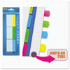 A Picture of product RTG-33248 Redi-Tag® Write-On Index Tabs,  2 x 11/16, 4 Colors, 48/Pack