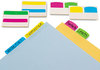 A Picture of product RTG-33248 Redi-Tag® Write-On Index Tabs,  2 x 11/16, 4 Colors, 48/Pack