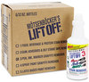 A Picture of product MOT-40903 Motsenbocker's Lift-Off® #3: Pen, Ink & Marker Graffiti Remover,  Ink & Marker Graffiti Remover, 32oz Flip-Top Bottle, 6/Carton