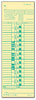 A Picture of product TOP-1255 TOPS™ Time Clock Cards,  Weekly, 3 1/2 x 10 1/2, 500/Box